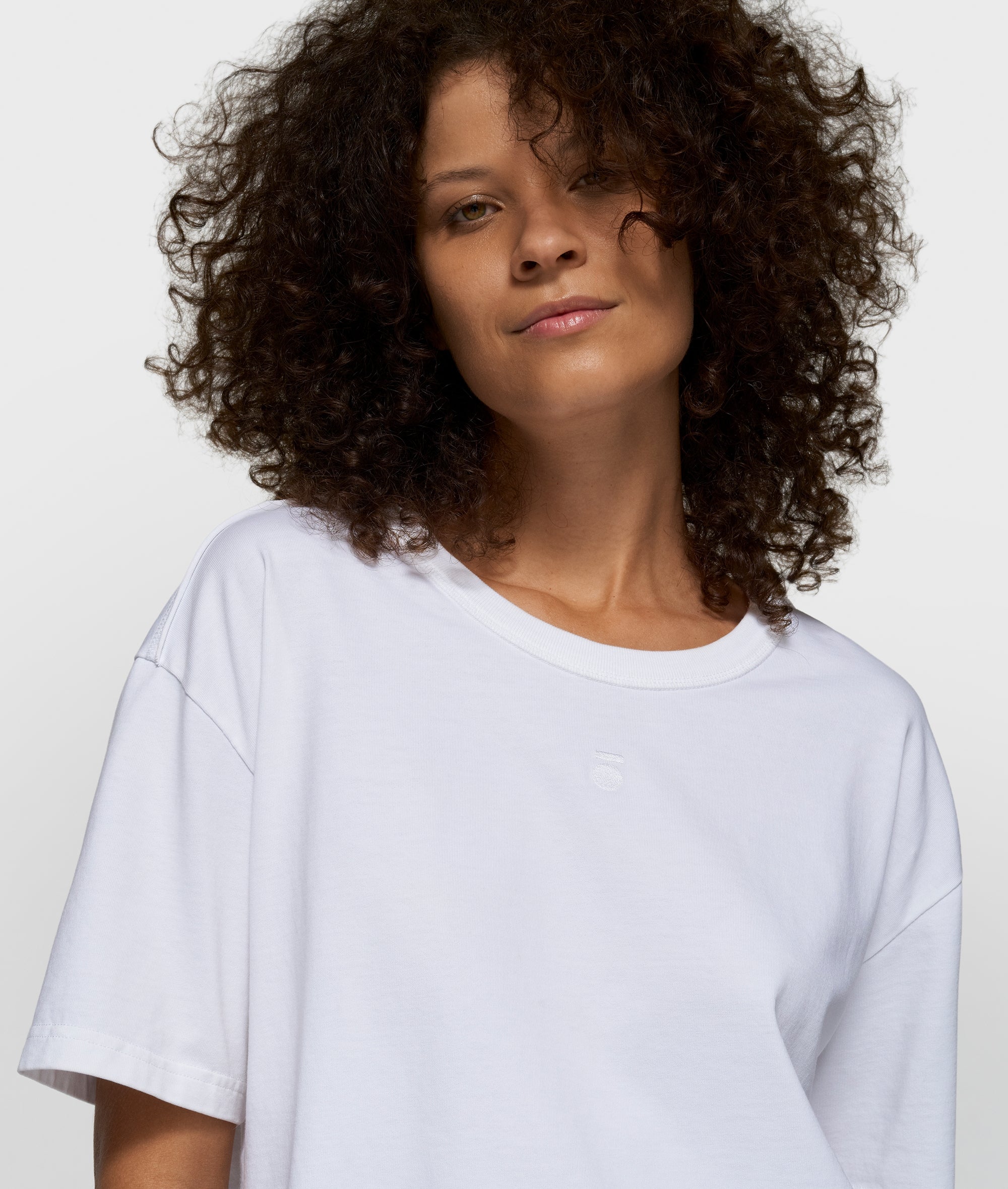 THE THICK COTTON TEE | white - Image 2