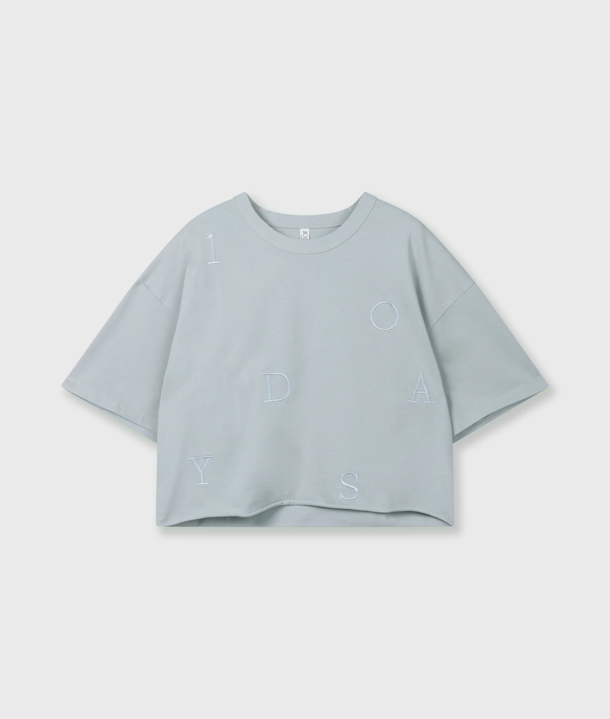 thick cotton tee 10DAYS | clean blue - Image 5
