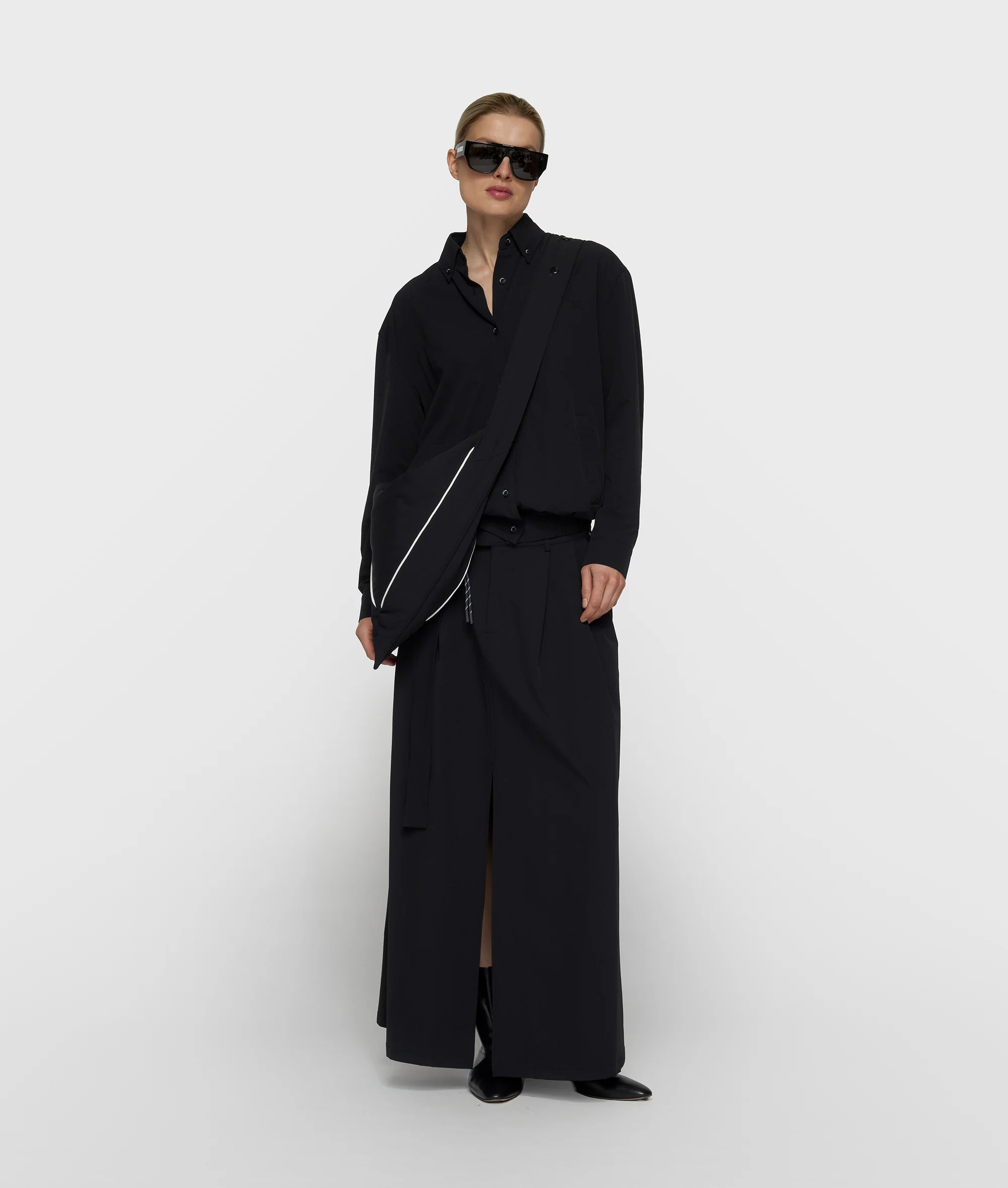 travel blouse jacket | black - Image 3