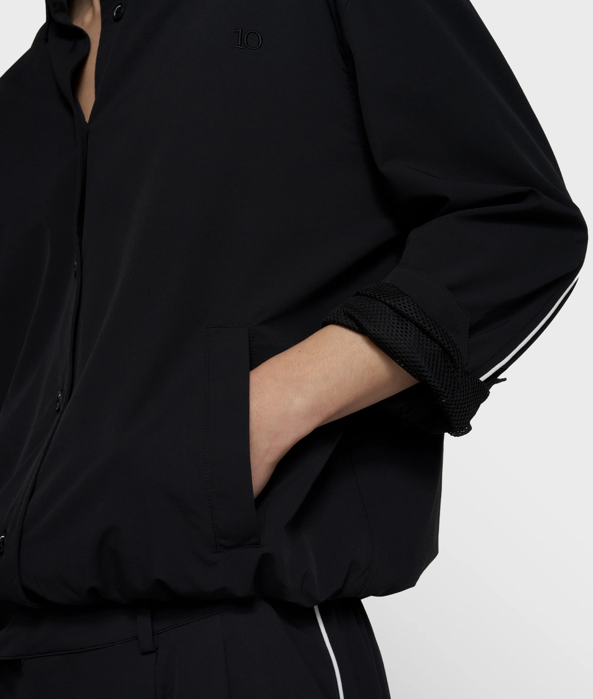 travel blouse jacket | black - Image 5