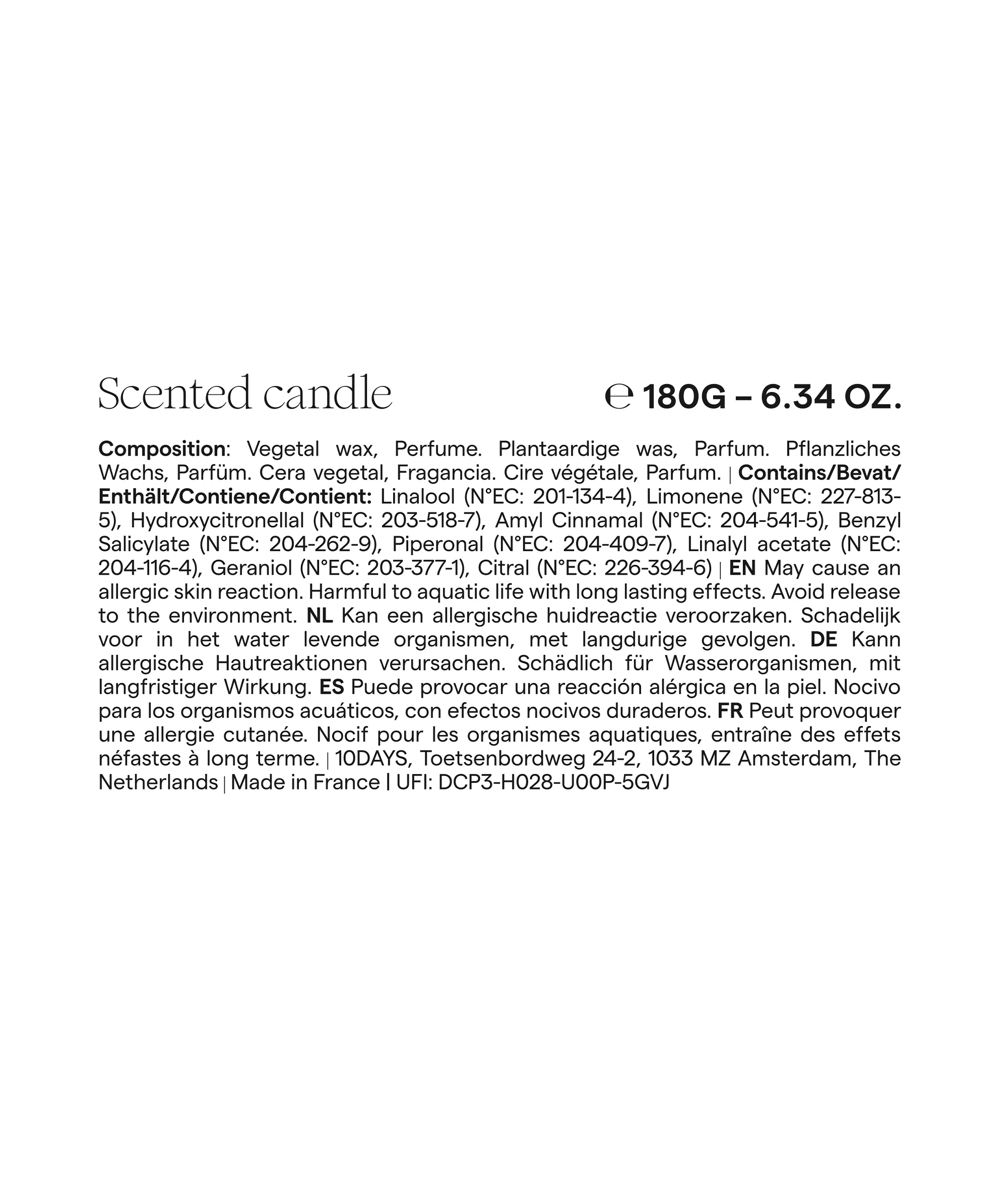 unexpectedly scented candle | multicolor - Image 6