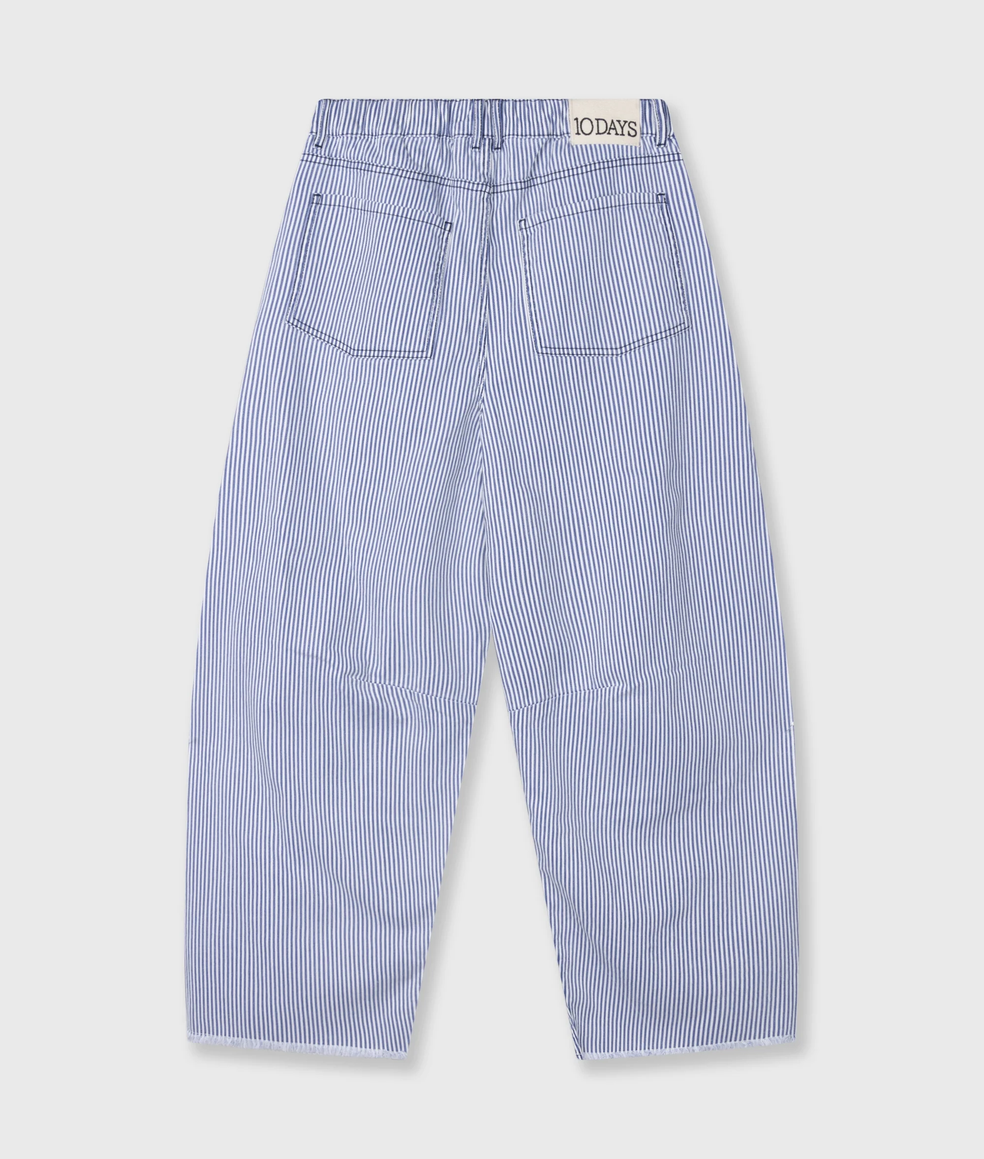 western pants stripes | white/blue - Image 7