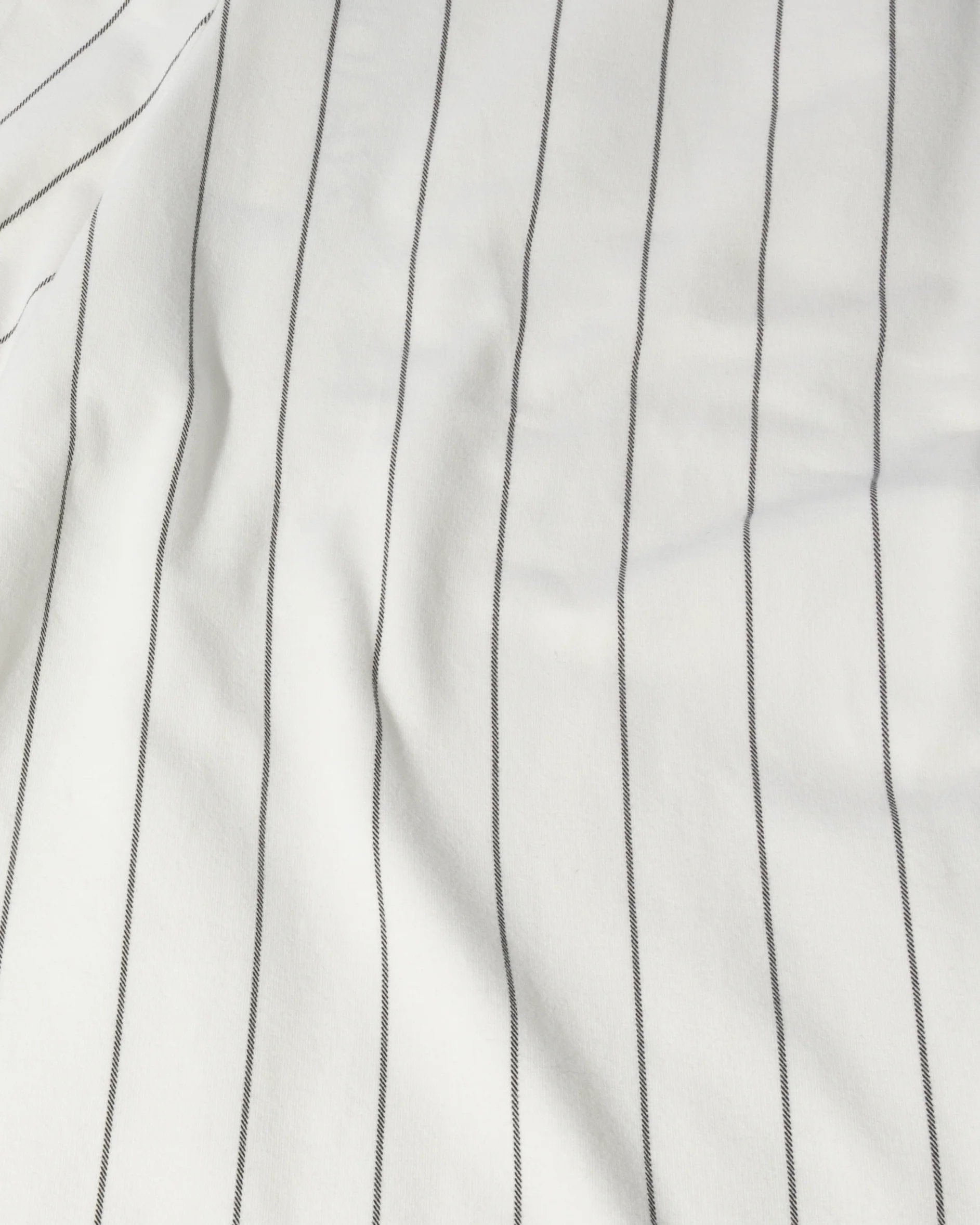 wide jogger pinstripe | ecru - Image 7