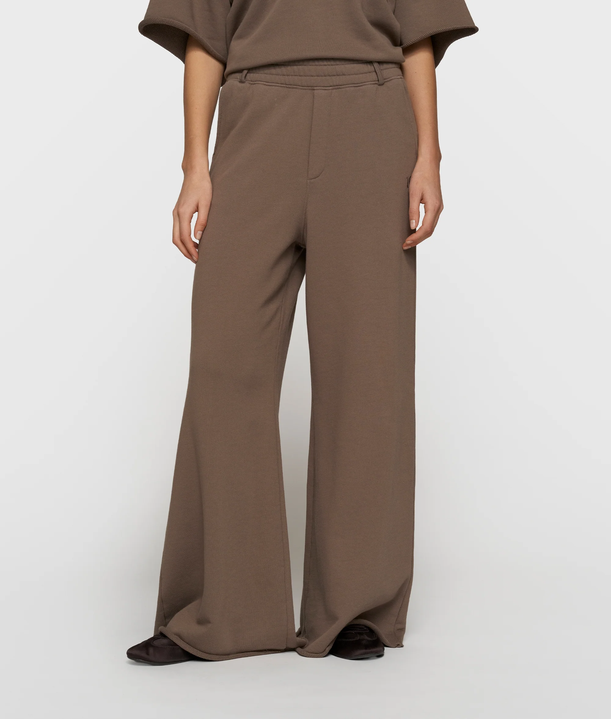wide leg jogger | moonrock - Image 2