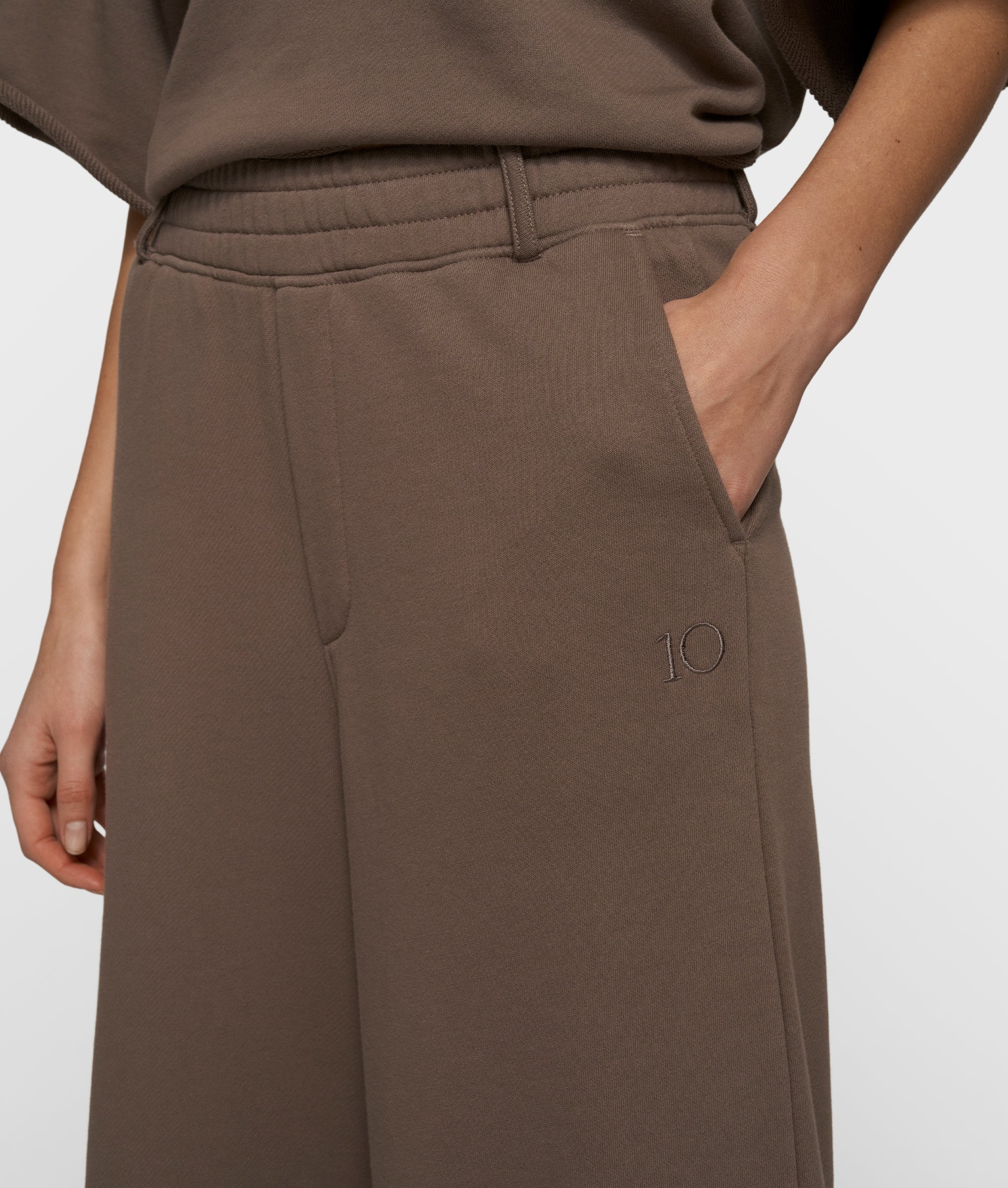 wide leg jogger | moonrock - Image 4