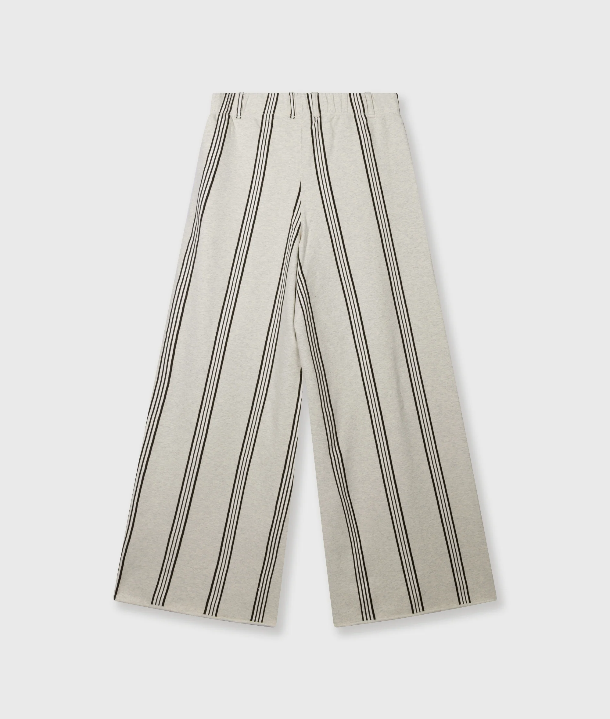 wide leg jogger stripes | soft white melee - Image 6