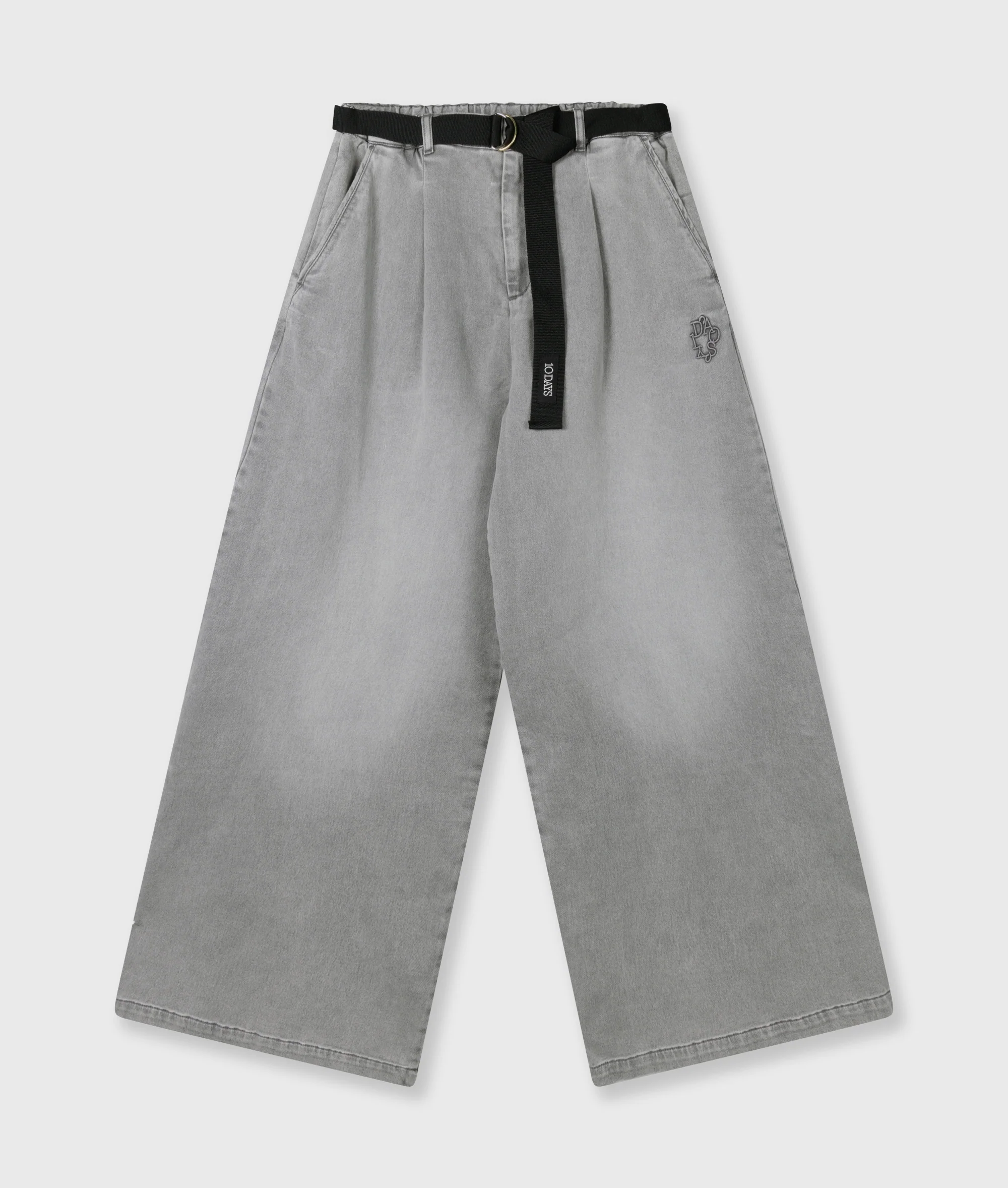wide pants jog | grey wash denim - Image 5