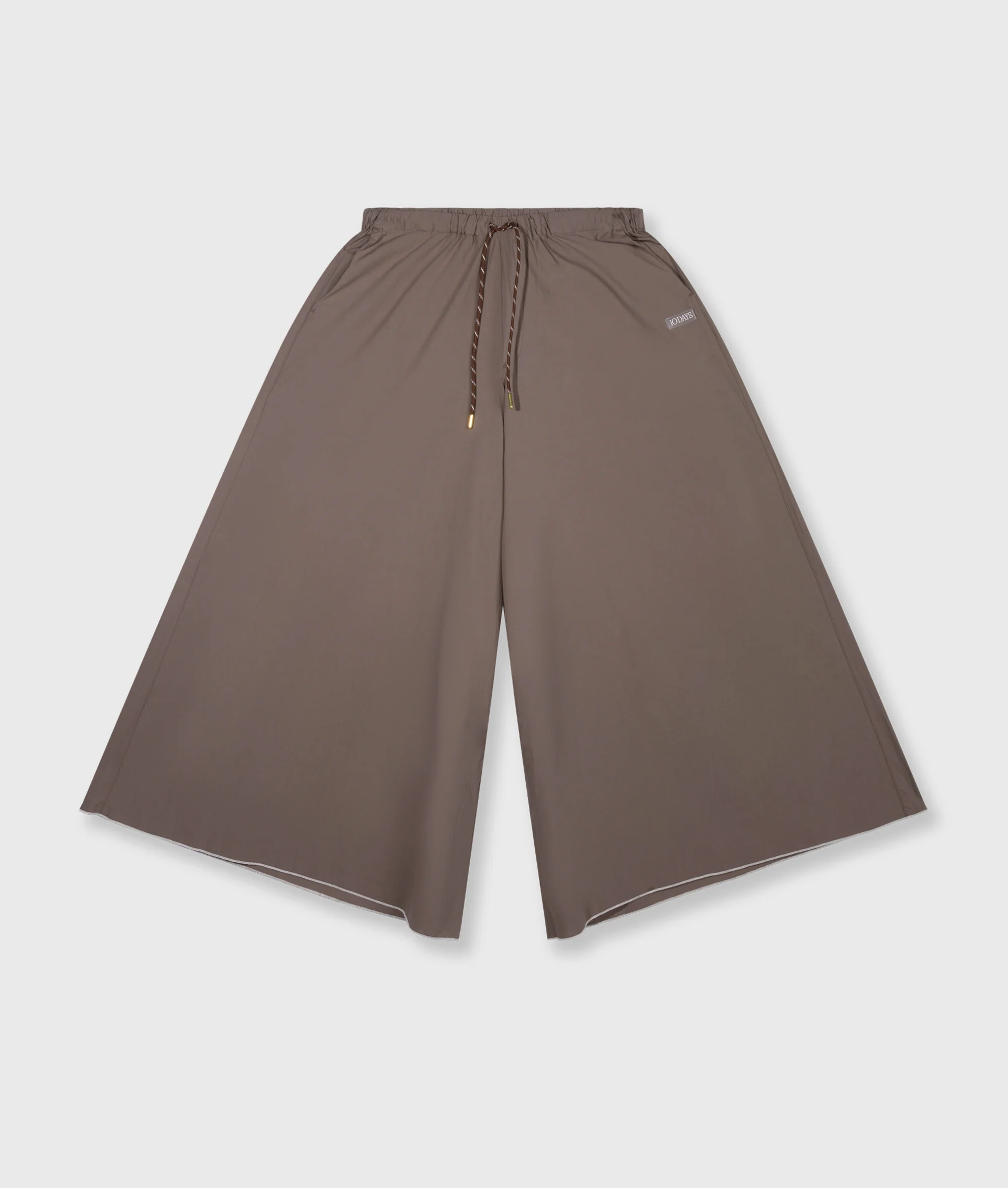 wide pants poplin | moonrock - Image 5
