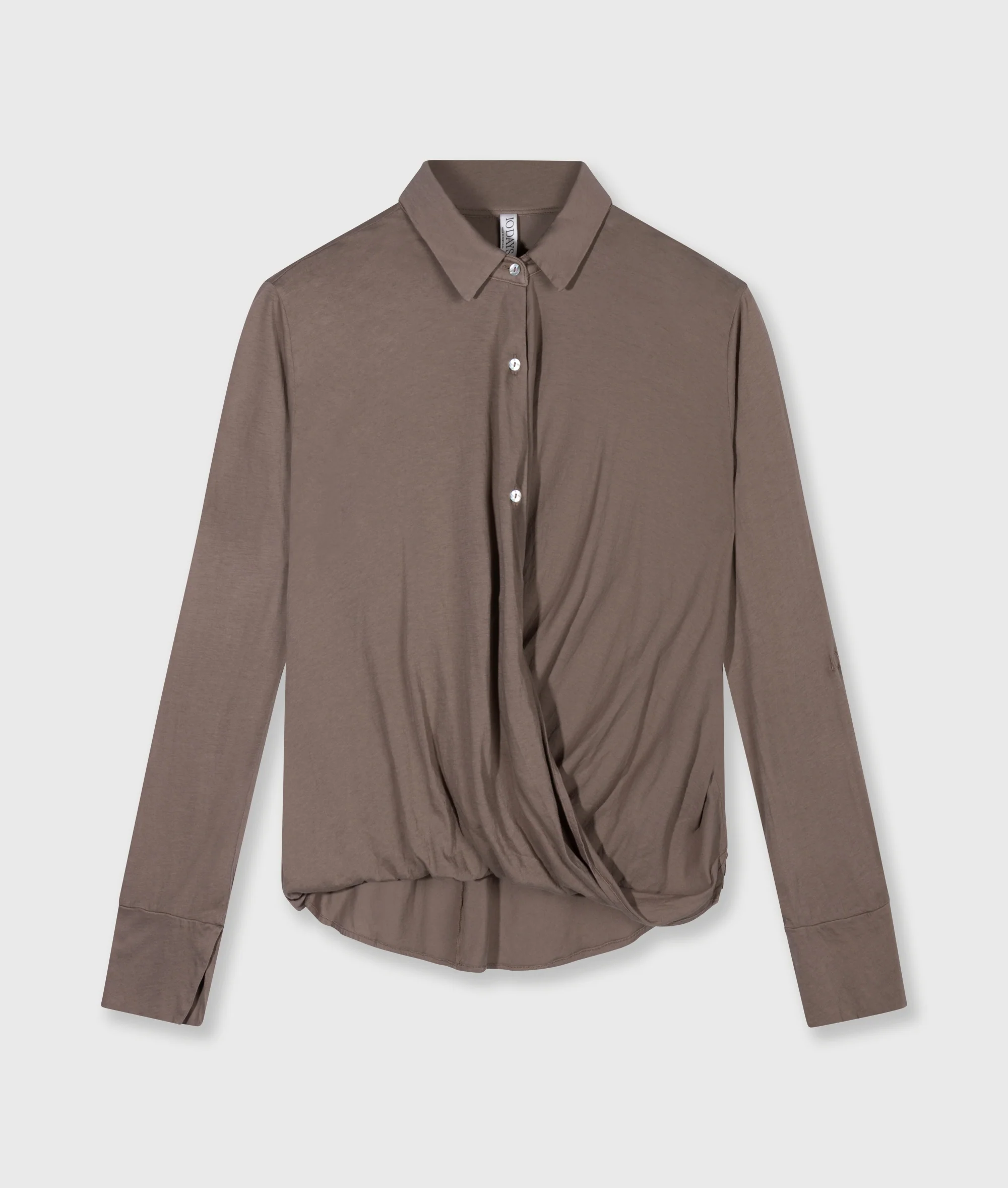 wrap blouse | moonrock - Image 5