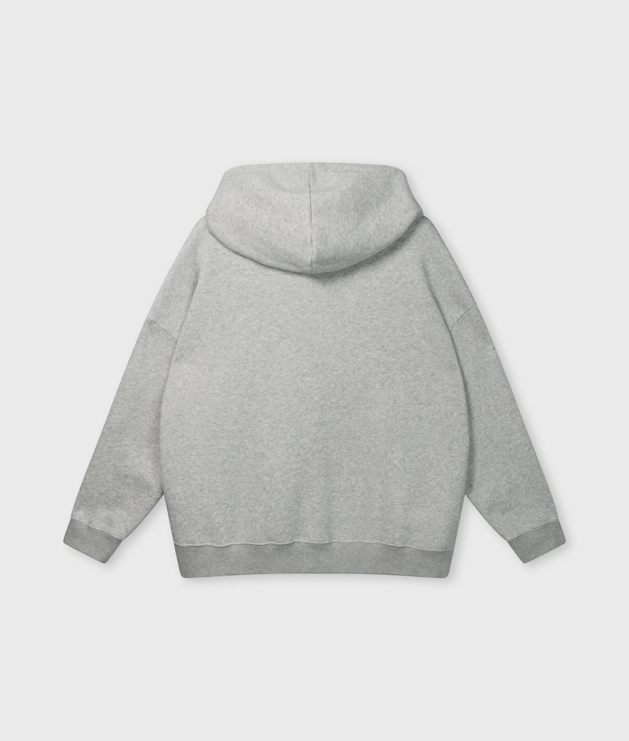 zip cardigan | light grey melee - Image 6