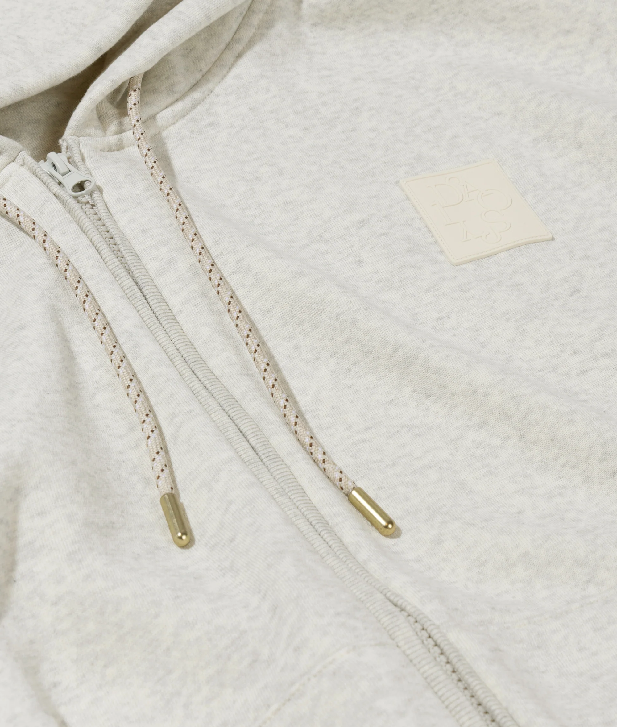 zip cardigan | soft white melee - Image 7